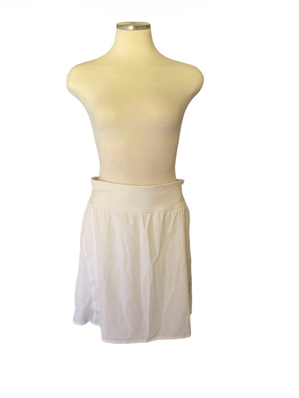 SPANX Cream A-Line Skirt